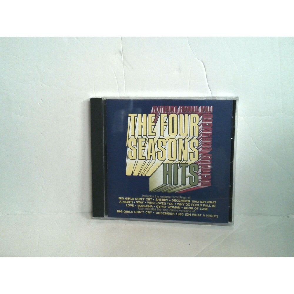 The Four Seasons Hits Digitally Ehanced Featuring Frankie Valli CD 1991 Curb Rec
